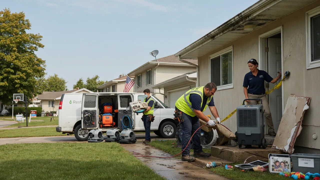 Water Damage Restoration in Dupont, IN near me